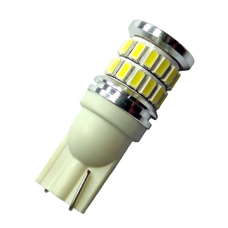 Ampoule LED blanche pour voiture, veilleuse, lampe SG, T10 194 168 W5W 5  SMD 5050, 10x - AliExpress