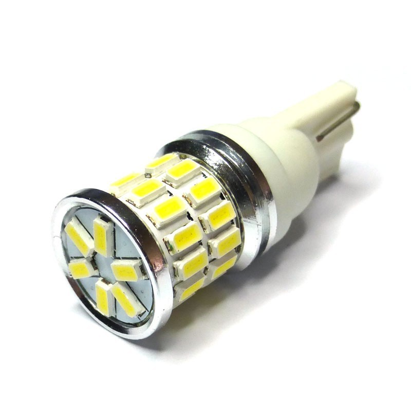 Ampoule Wedge T10 W5W W16W 10 leds blanches 5630 9 à 30 volts - Led-PL E.I.