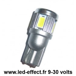 Ampoules led T10 W5W W16W pour voiture (3) - Led-effect