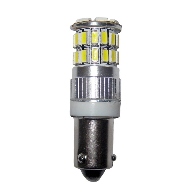  Ruiandsion Lot de 2 ampoules LED BAY9S Canbus H21W 12–24 V  super lumineuses 3030 10SMD Chipset Jaune Ampoule LED pour clignotant de  voiture, feu de recul, sans polarité